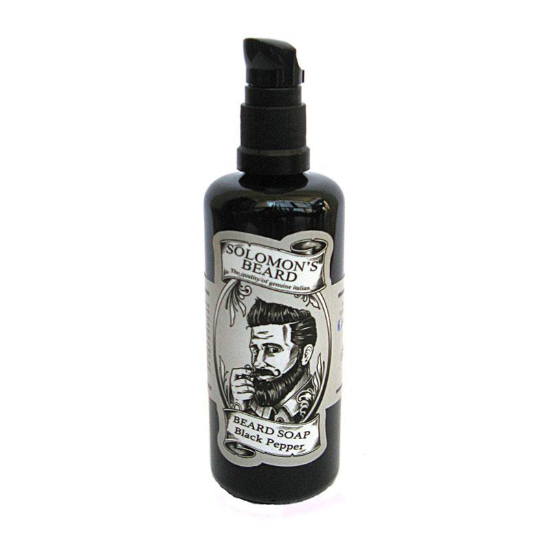 Solomon - Shampooing à Barbe - Poivre Noir - 100ml