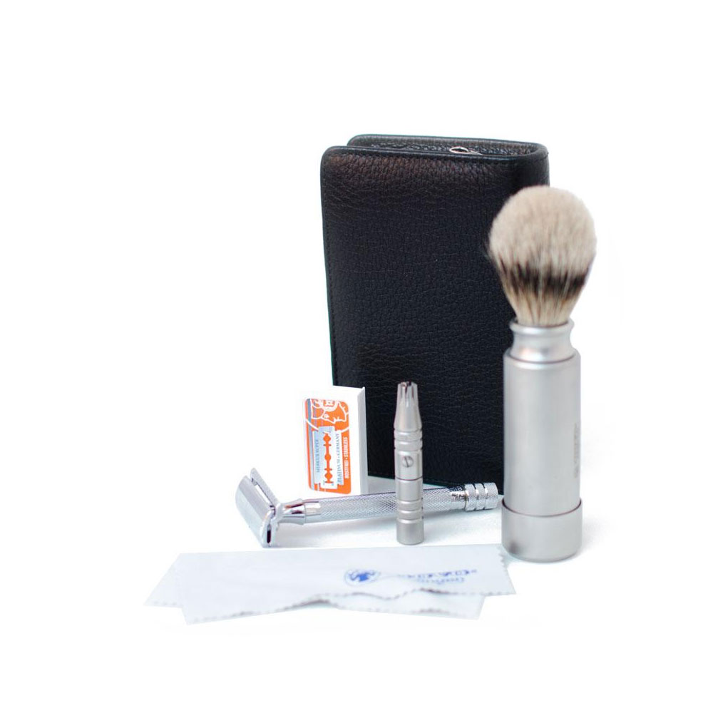 Dovo - Safety razor travel kit