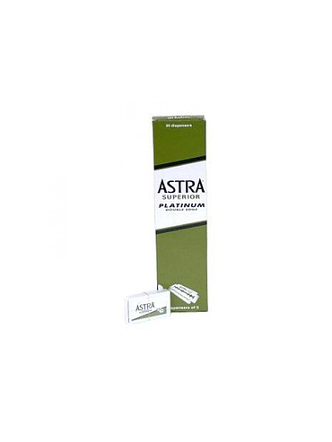 Astra - Cartouche de Lames de rasoir Platinum - 100 lames
