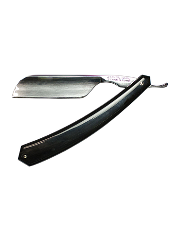 Thiers-Issard - Straight Razor 7/8 - French Nose - Black Horn