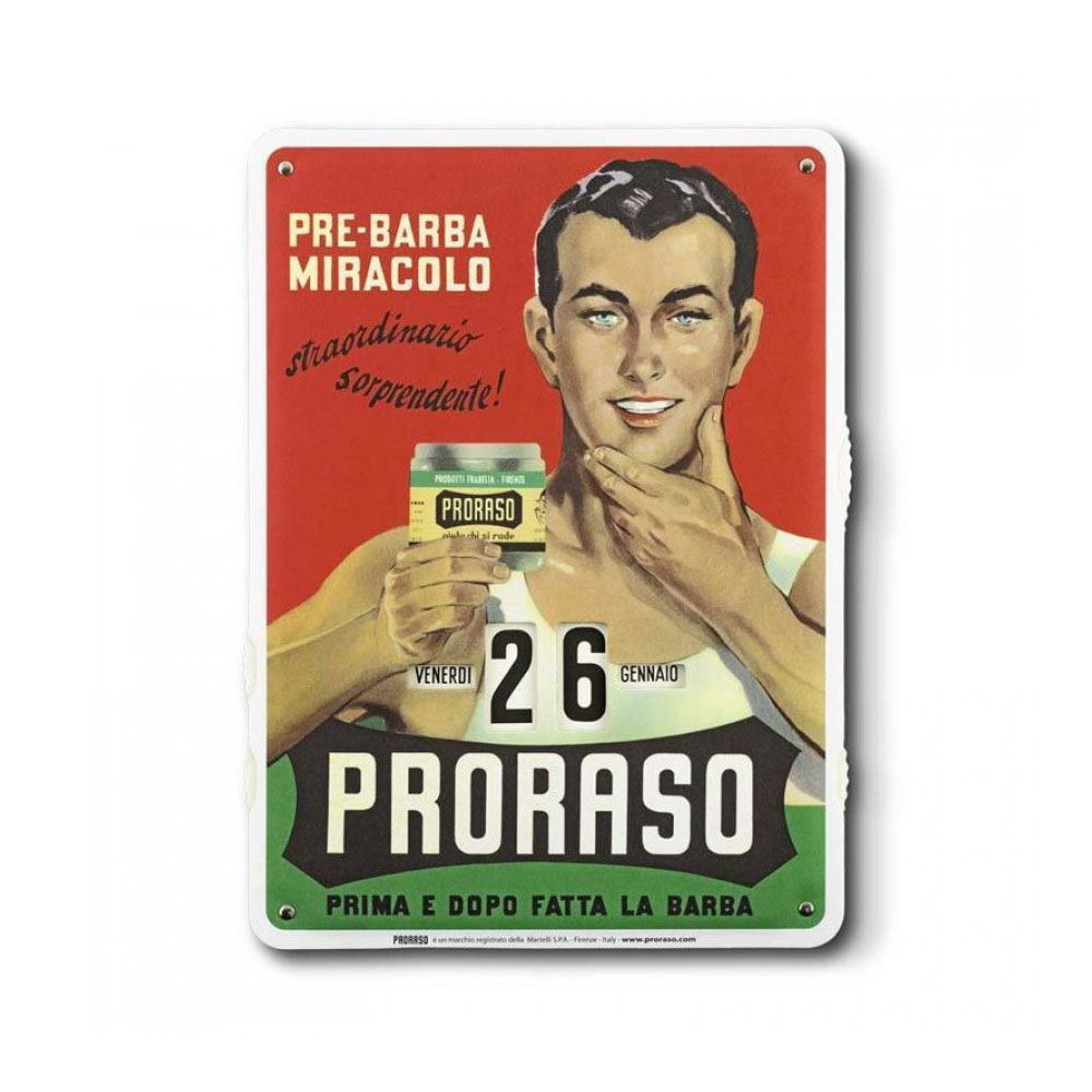 Proraso - Calendrier éternel