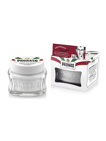 Proraso - Crème de pré rasage - Peaux sensibles - 100ml
