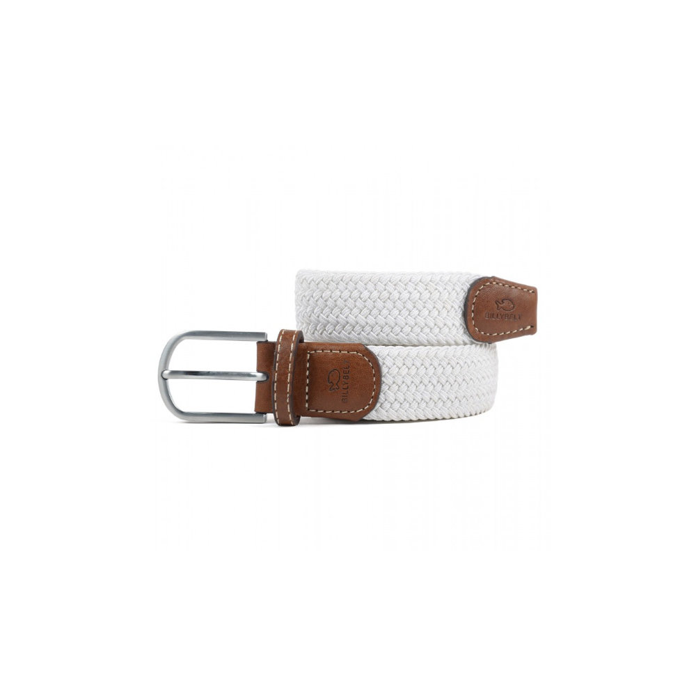 Billybelt - Elastic Braided Belt - Coconut White - Size 1