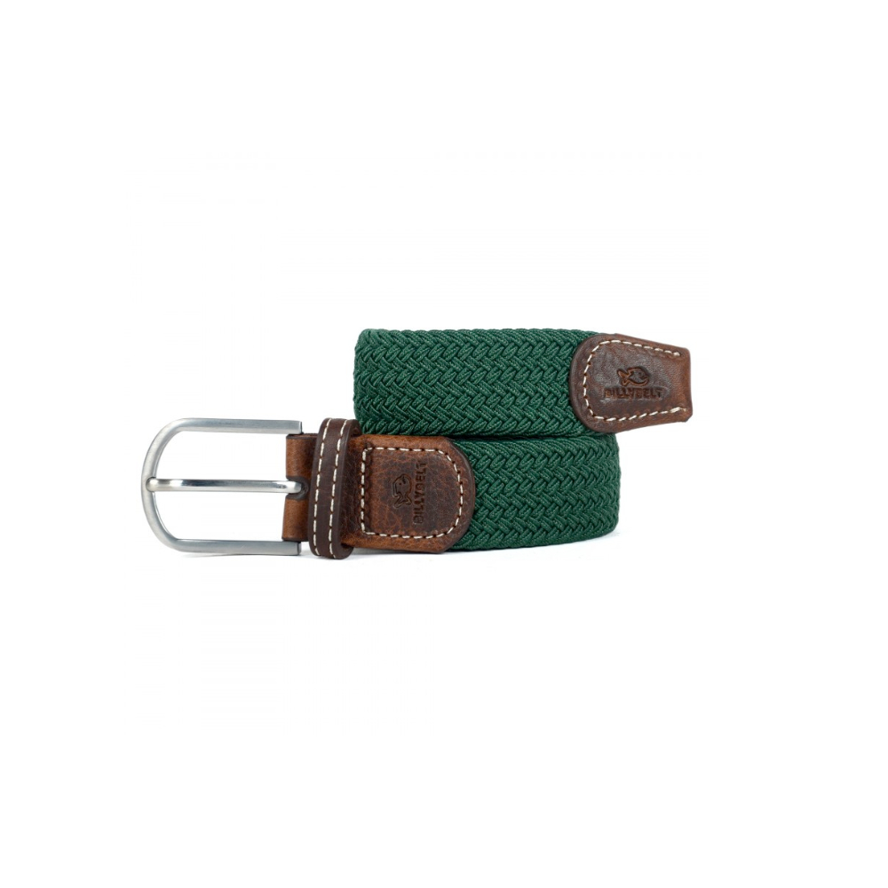 Billybelt - Elastic braided belt - Imperial Green - Size 2