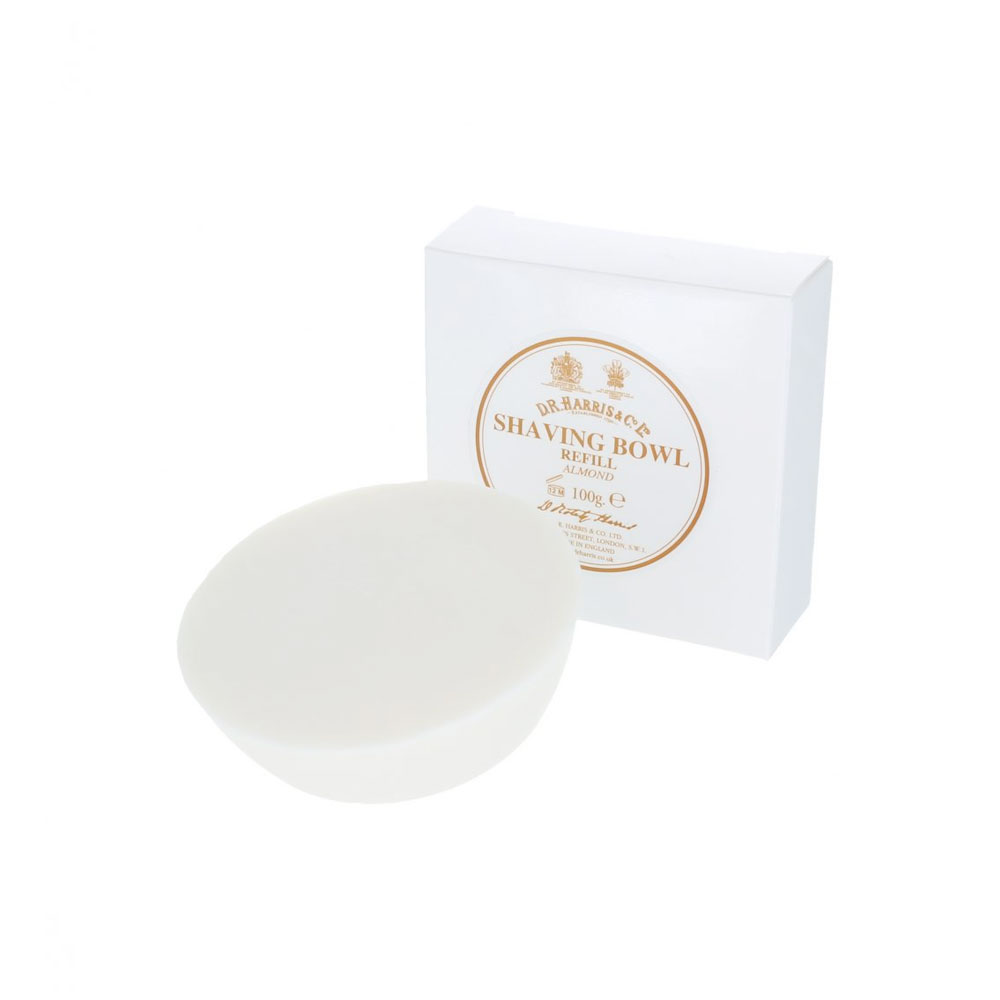 D.R. Harris - Almond - Shaving soap -  Refill - 100g