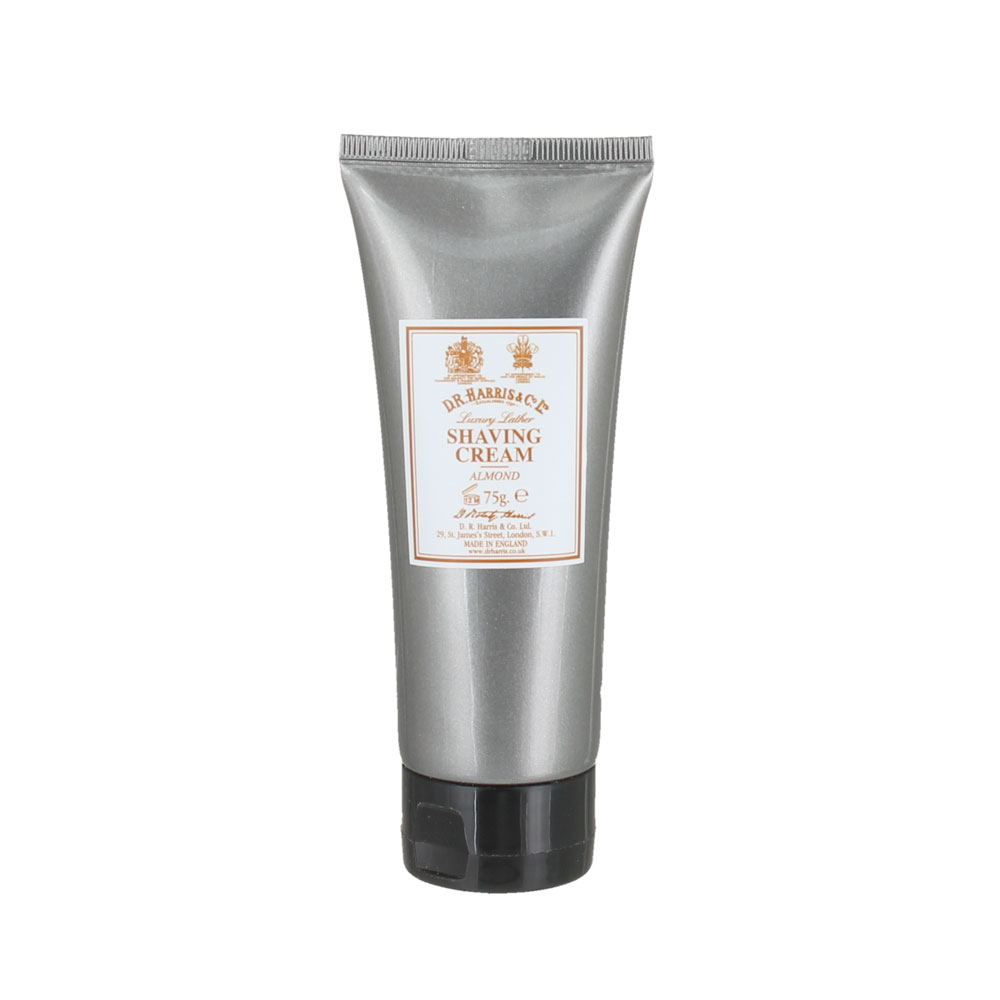 D.R. Harris - Amande - Crème à raser-  Tube - 75g