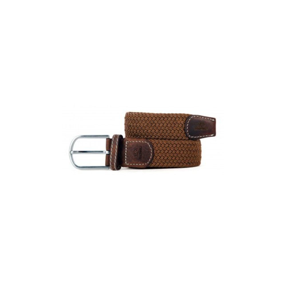 Billybelt - Elastic braided belt - Camel Brown - Size 0