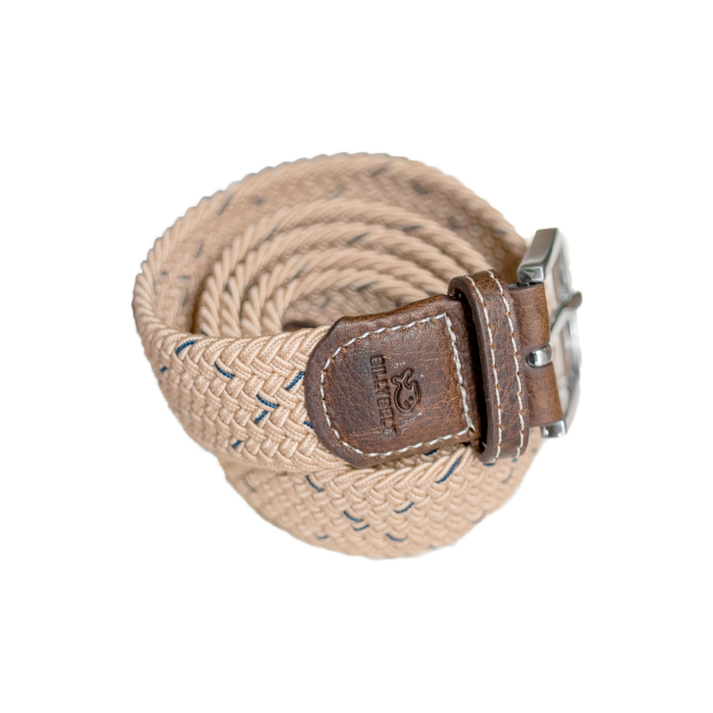 Billybelt - Elastic braided belt - Sahara - Size 1