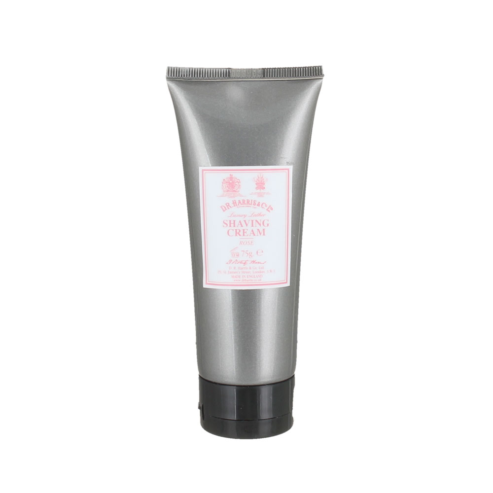 D.R. Harris - Rose - Crème à raser - Tube - 75g
