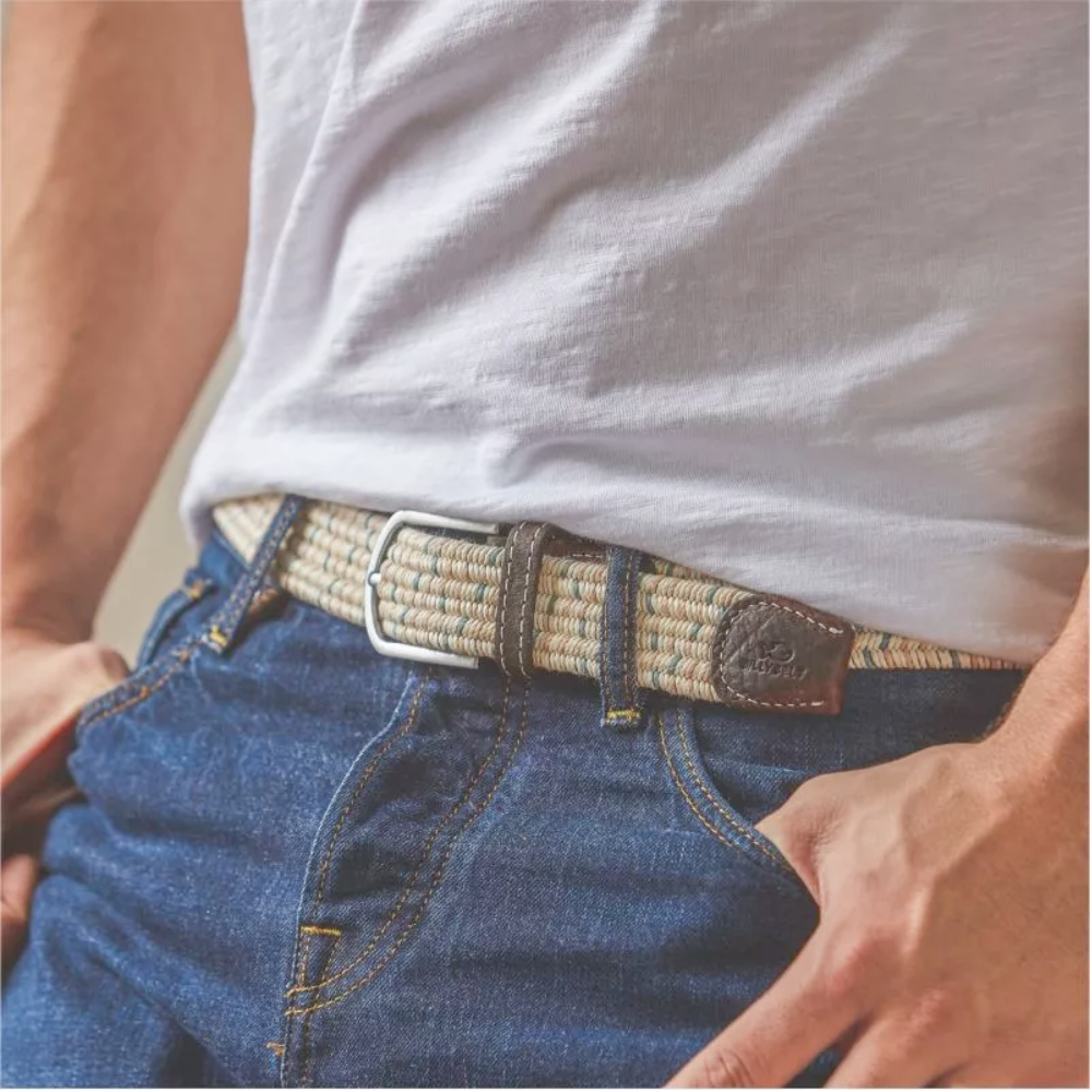Billybelt - Cotton waxed elastic belt - Kara - Kara 1
