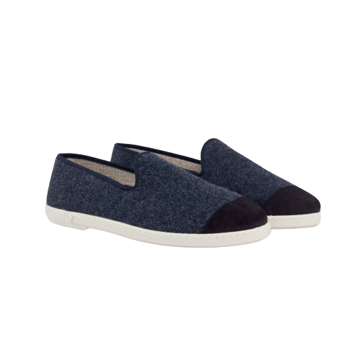 Angarde - Chausson gris bordeaux - 43