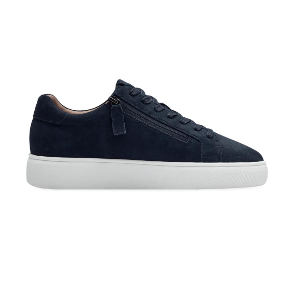 Tamaris - Chaussure de Sport - Cuir bleu marine - Taille 41