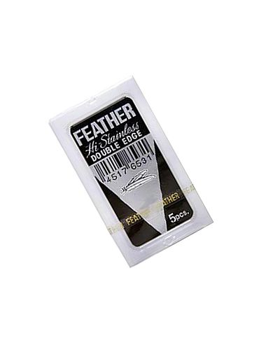 Feather - Lames pour rasoir de sécurité - Inox