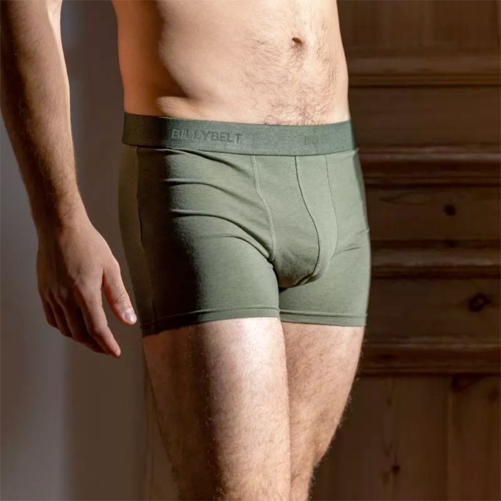 Billybelt - Boxer - Vert Kaki Chiné - Small