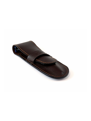 Gentleman - Straight razor cases - Dark brown