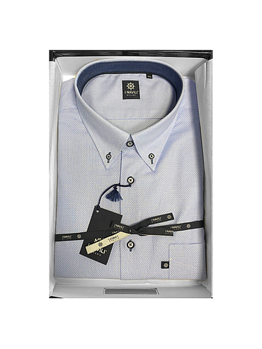 Navili - Light Blue Chemise Lampedusa Shirt - M