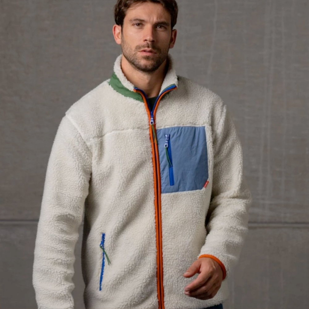 BillyBelt - Sherpa Jacket - Ivoire - XL