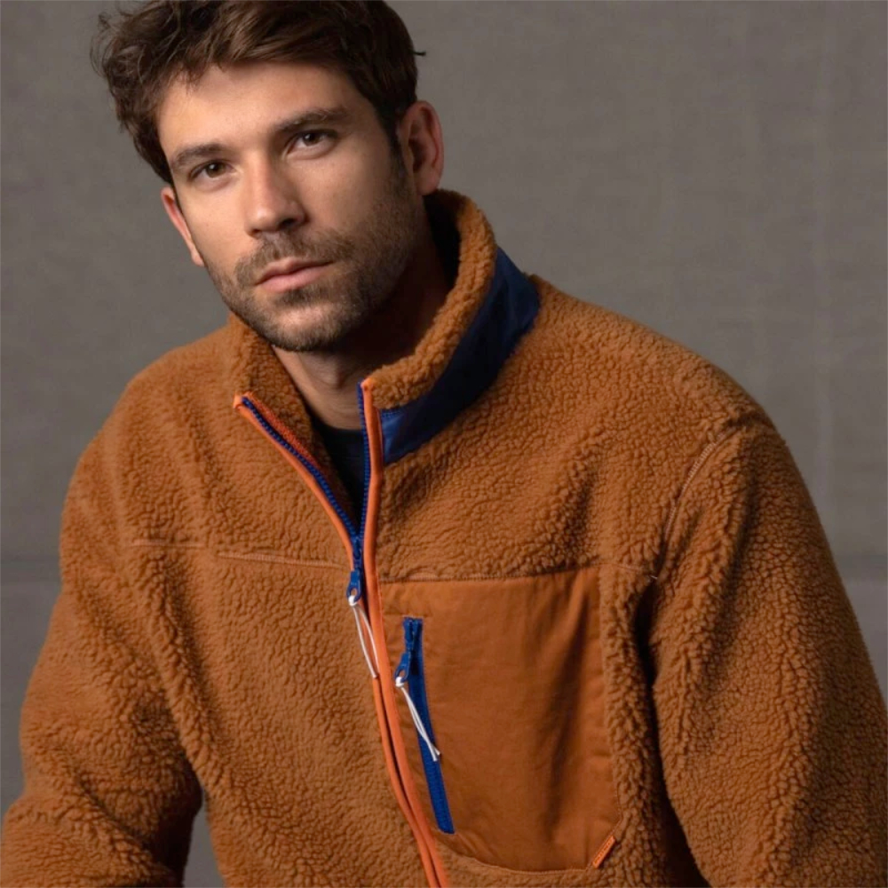 BillyBelt - Veste Sherpa - Camel - L