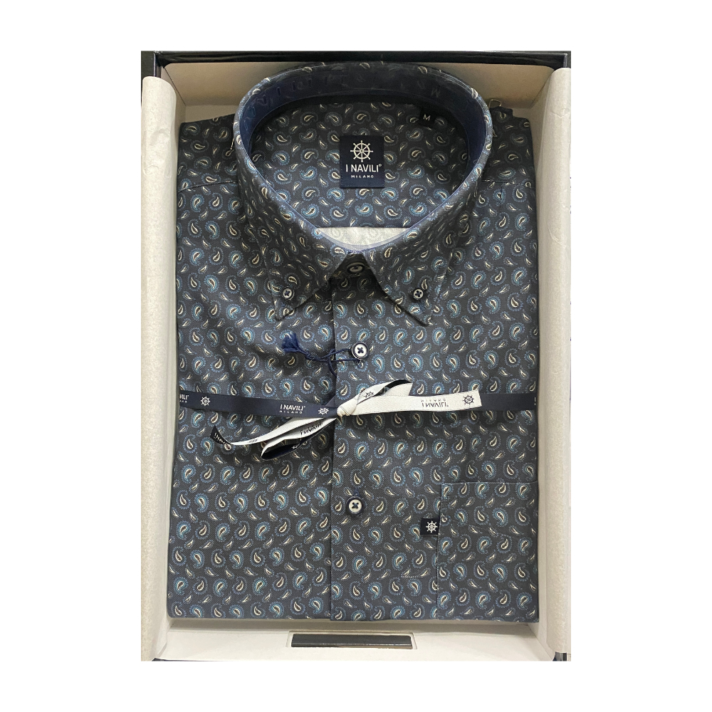Navili - Blue Gorgona Shirt - XL