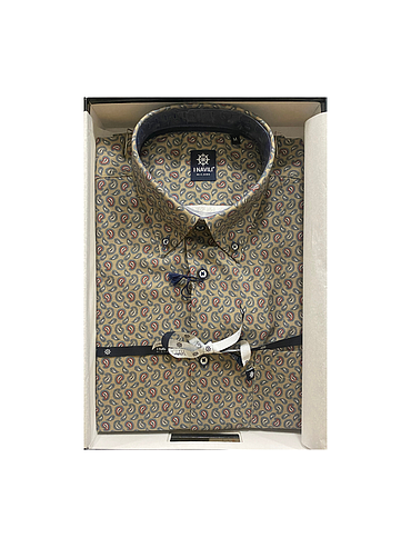 Navili - Chemise Gorgona Brun - L