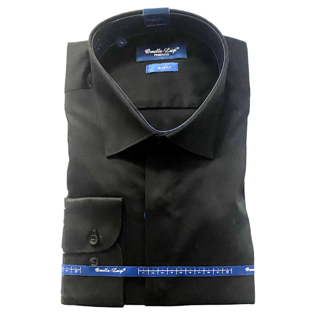 Ornella - Black Shirt - L