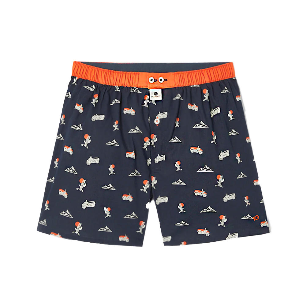 BillyBelt - Organic cotton boxer shorts - Roadtrip - Size 2XL