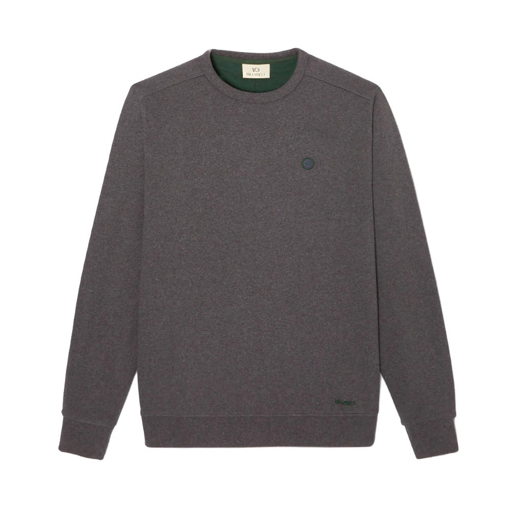 BillyBelt - Organic cotton sweatshirt 400 gr - Gris Chiné - M