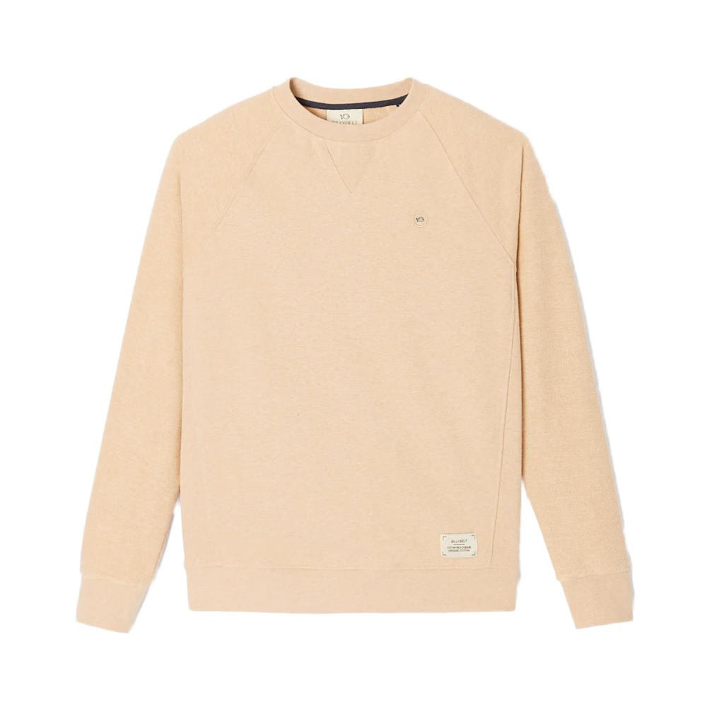BillyBelt - Organic cotton sweatshirt 400 gr - Beige - 2XL