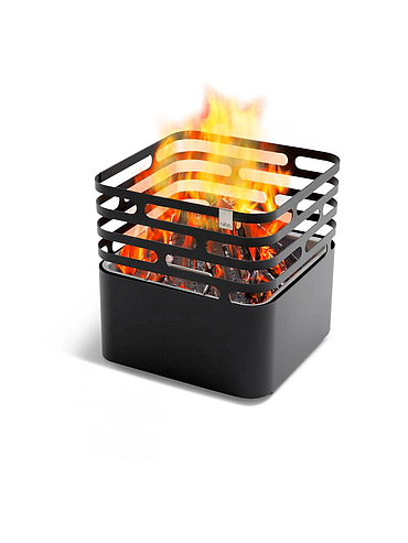 Hofats - CUBE Fire basket black