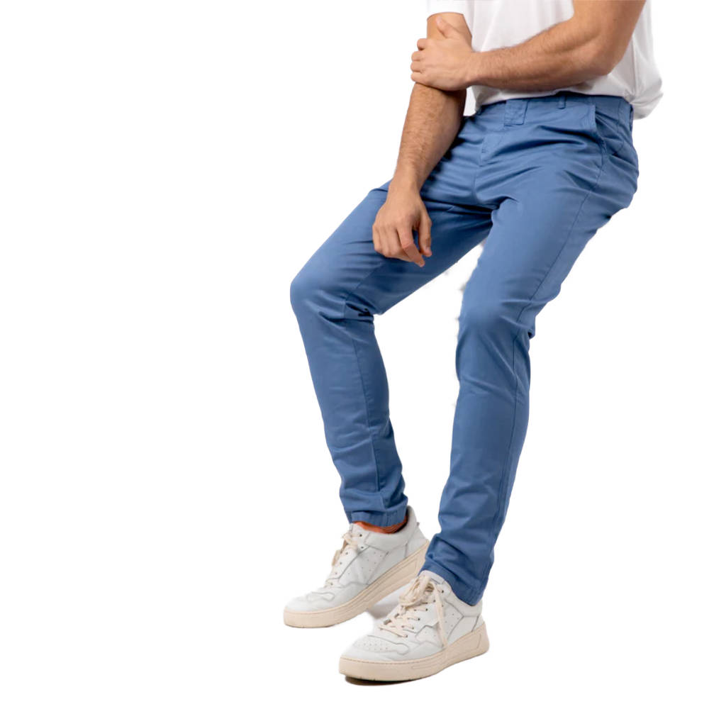 BillyBelt - Pantalon Chino Bleu glacier - 48