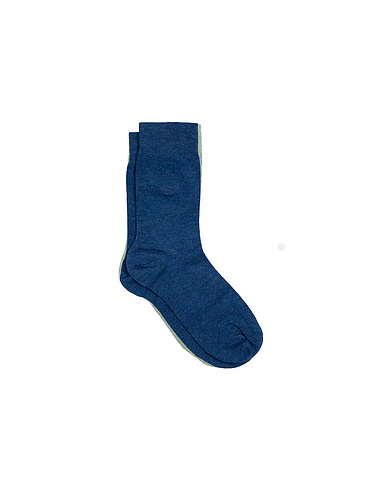 BillyBelt - Chaussettes bambou bleu chiné