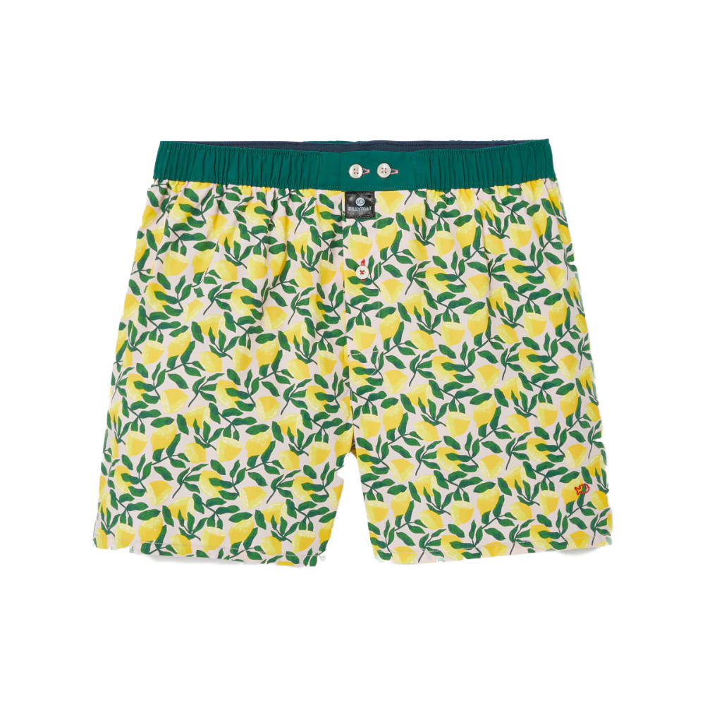 BillyBelt - Organic cotton boxer shorts - Citrus - Size L