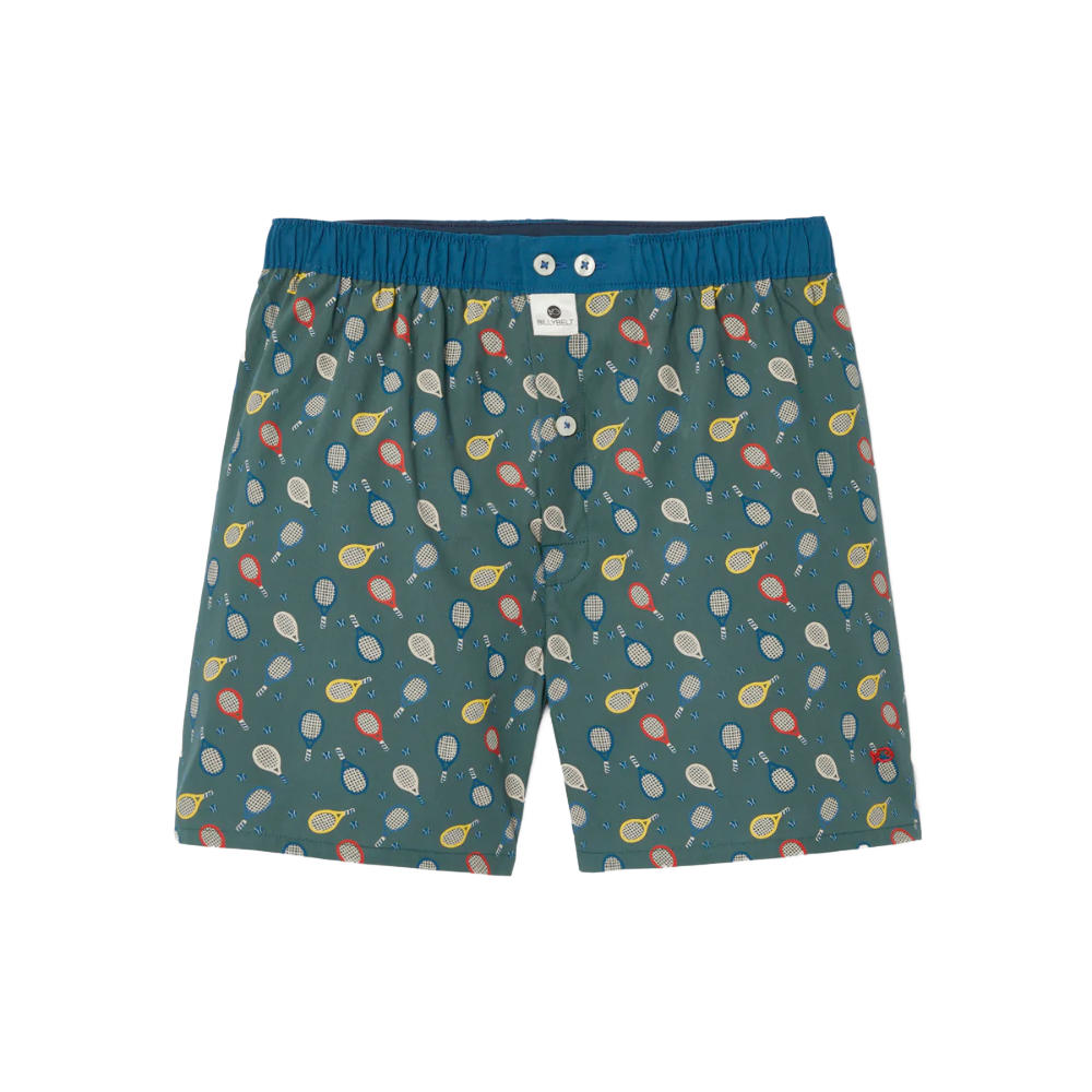 BillyBelt - Organic cotton boxer shorts - Wimbledon - Size L