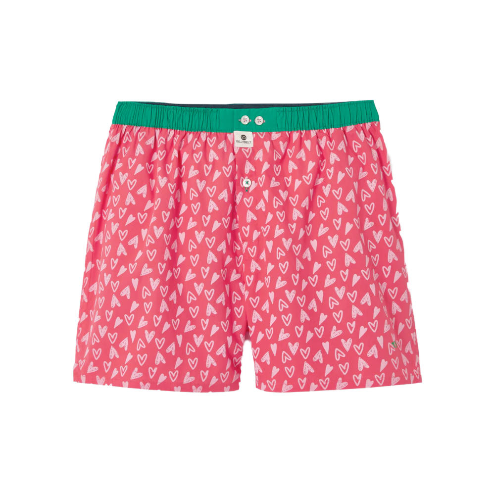 BillyBelt - Organic cotton boxer shorts - Le valentin - Size M