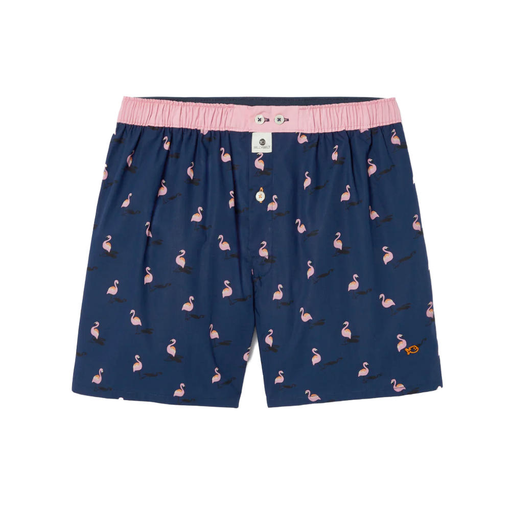 BillyBelt - Caleçon en coton bio - Flamingo - Taille M