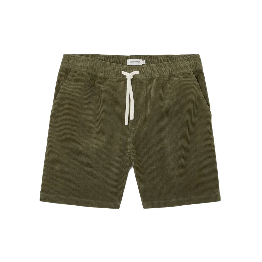 BillyBelt - Beach horizon velvet shorts - Kaki - Size XL