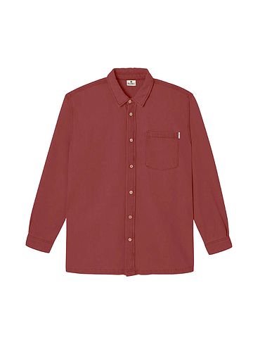BillyBelt - Denim overshirt - Bordeaux - S
