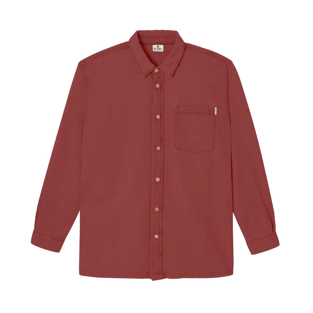 BillyBelt - Surchemise en denim - Bordeaux - 2XL