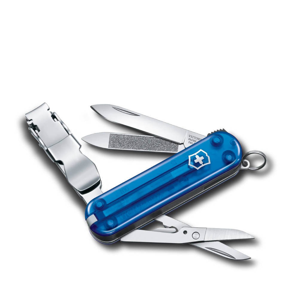Victorinox - Transparent Blue Nail Clip