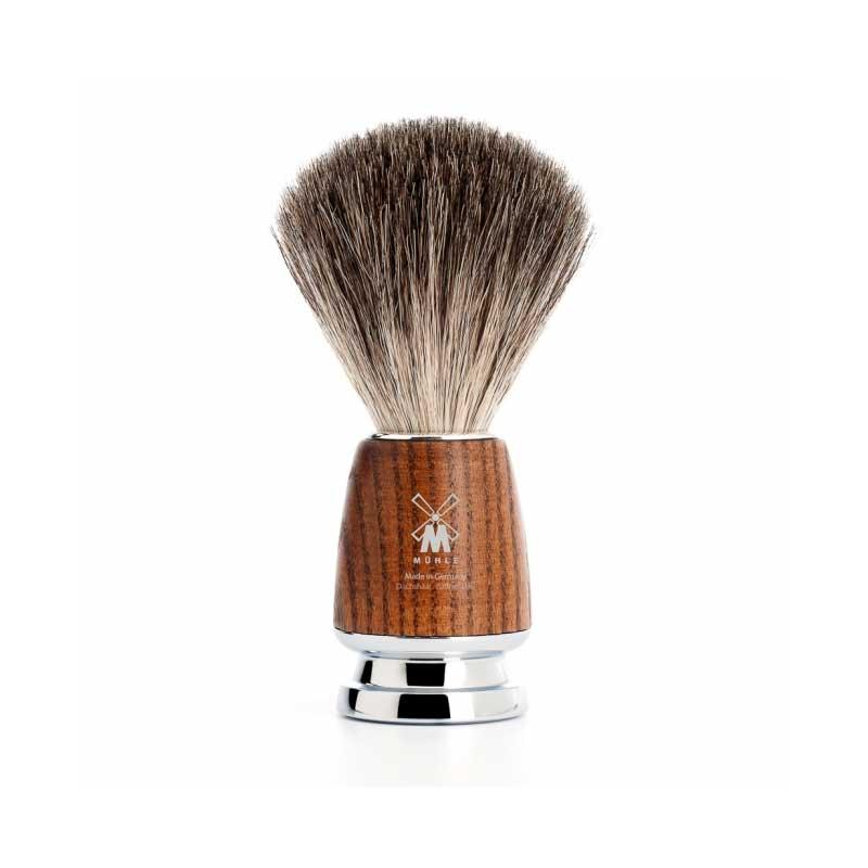 Muehle - Rytmo - Badger - Pure Badger - Steamed Ash - 21mm