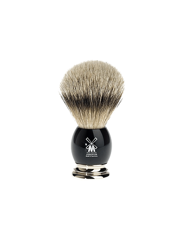 Muehle - Sophist - Silvertip Badger - Black resin - 23mm