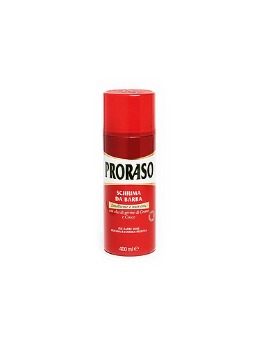 Proraso - Mousse à raser Rouge - 400ml